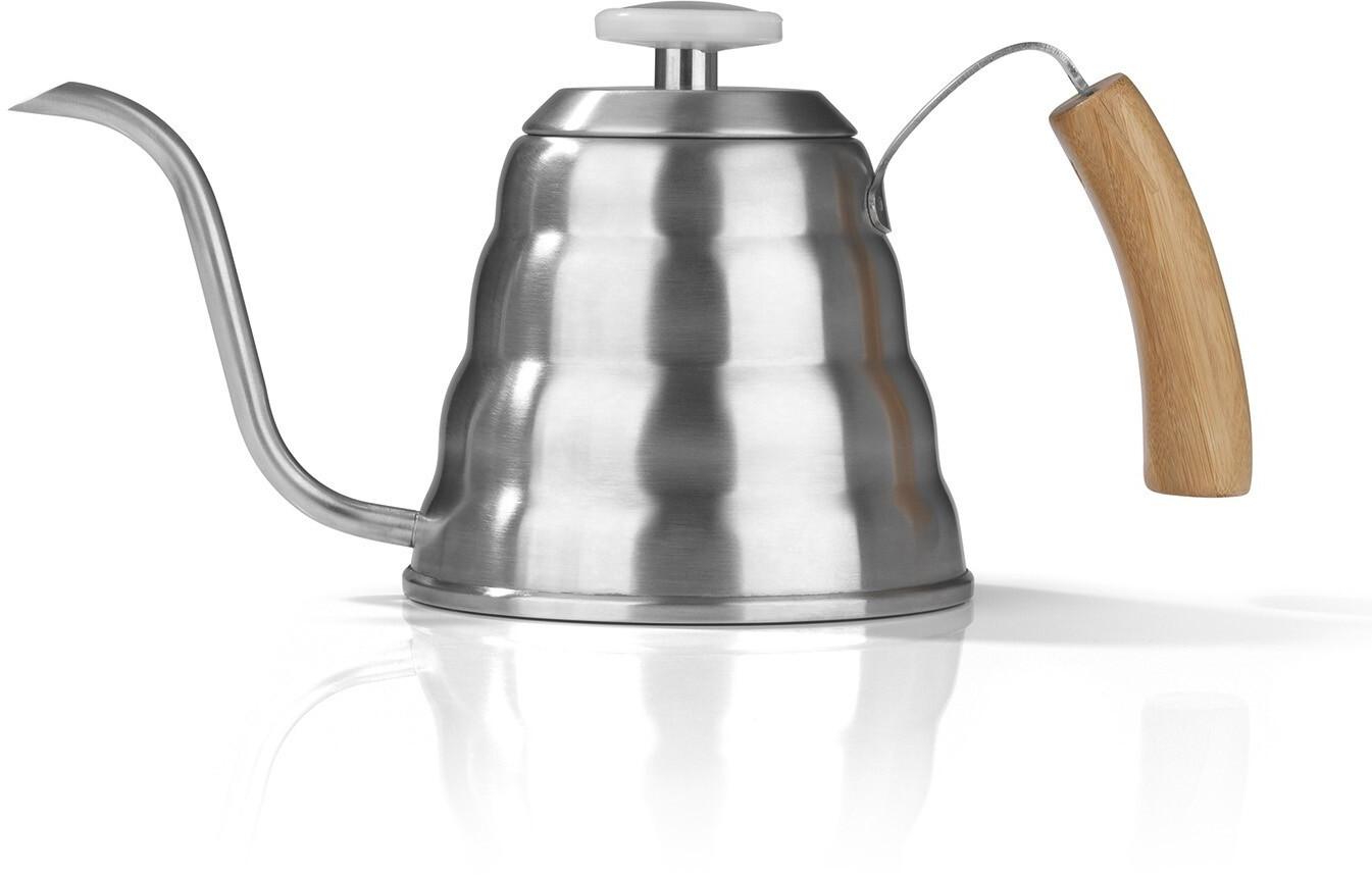 قوری گردن غازی استیل بیم آلمان مدل Beem POUR OVER Wasserkessel - ظرفیت 1 لیتر -  مناسب استفاده بر روی انواع اجاق ها
